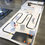Le circuit du concours de robot IBM