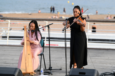 Concert des Black Sisters à Saint-Marc